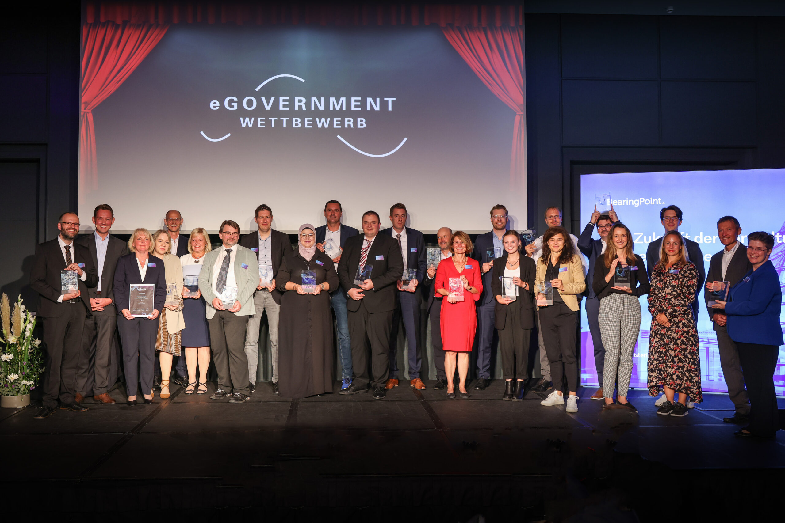 Das große Finale beim eGovernment-Wettbewerb 2022 - Gewinnerfoto